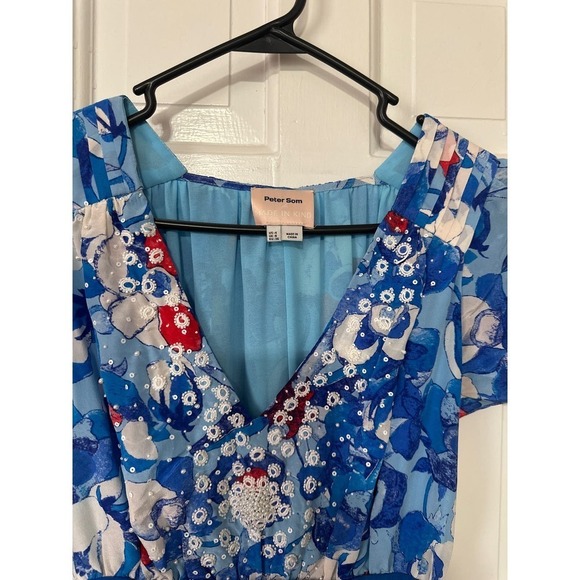 Peter Som for made in kind maxi dress - Picture 2 of 3